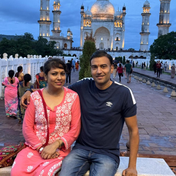 Rajeev and Sheetal Bhatta